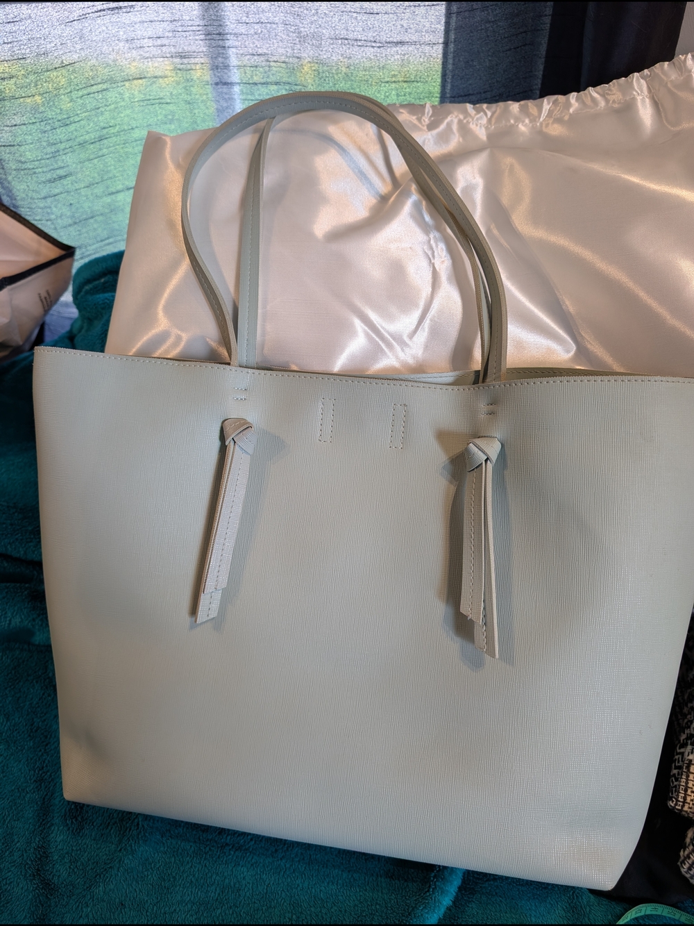 Women’s  Indigo Tote Bag in Light Blue